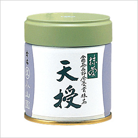 抹茶 天授 40gプルトップ缶詰